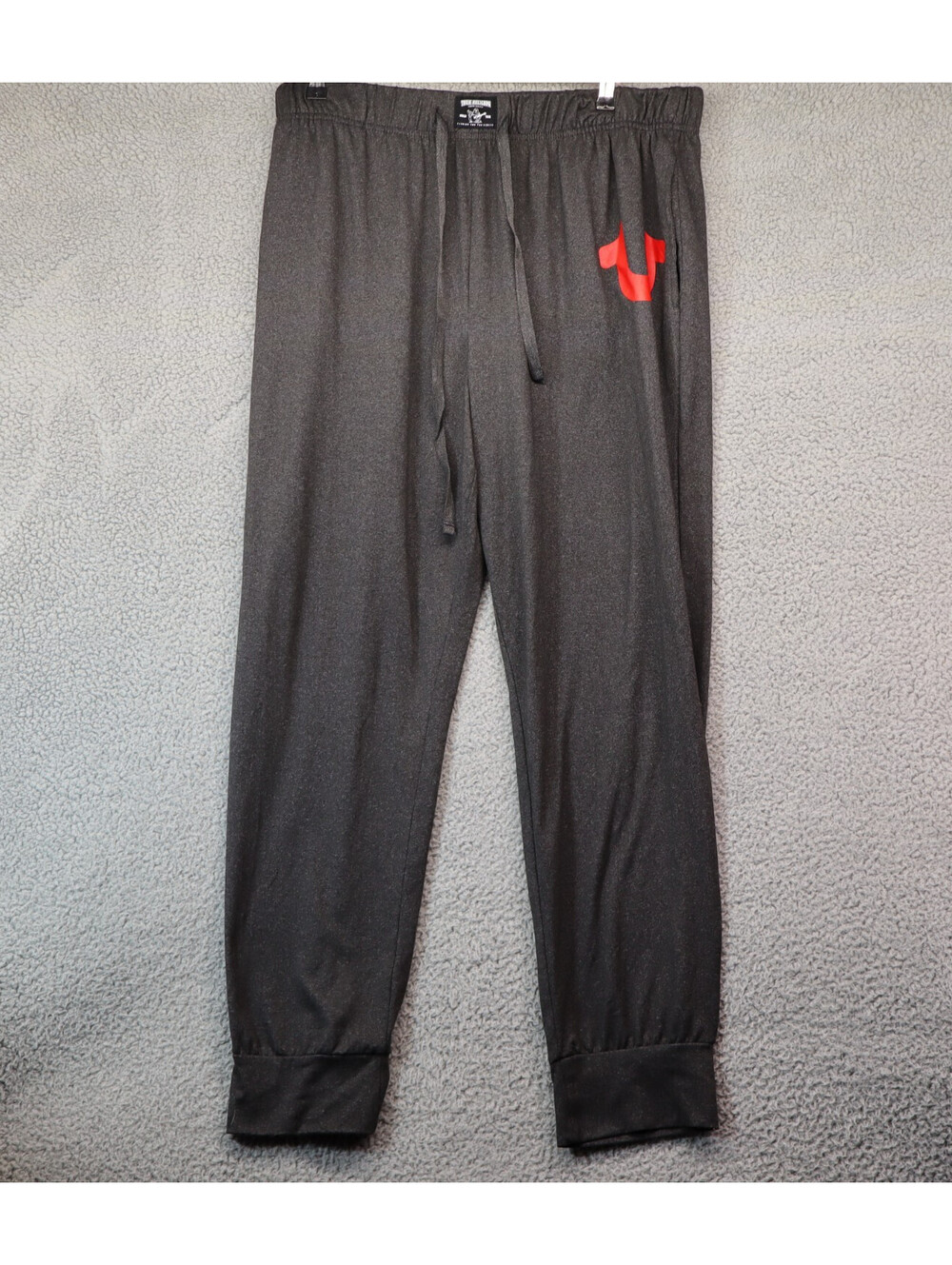 True Religion Pajama Pants Men XL Lounge Wear Gray Soft